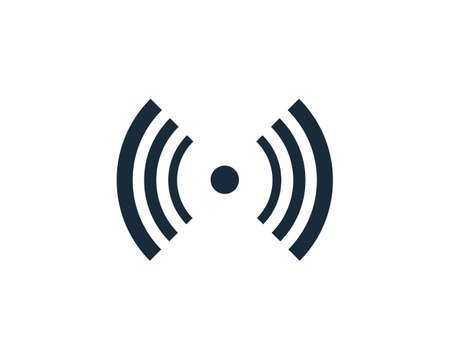 Signal Icon Design Template Elementsのイラスト素材