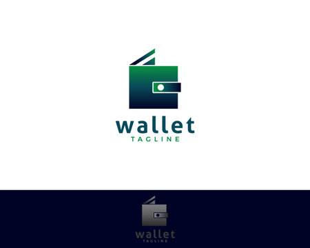 Wallet design iconのイラスト素材
