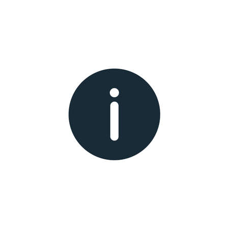 Information Icon Design Template Elementsのイラスト素材