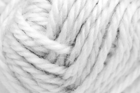 A ball of sewing, black and white can be used as backgroundの写真素材