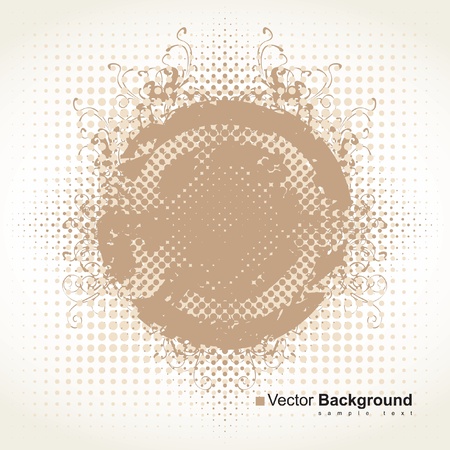 abstract background in beige color schemeのイラスト素材