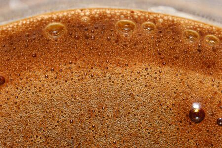 coffee foam macro structure background の写真素材