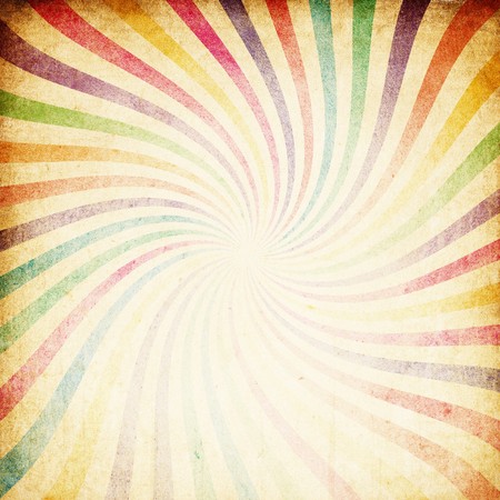 Retro colorful sunburst background.の写真素材