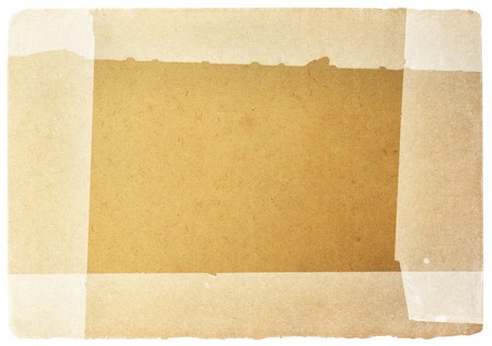 Vintage frame, space for writing. Isolated.の写真素材