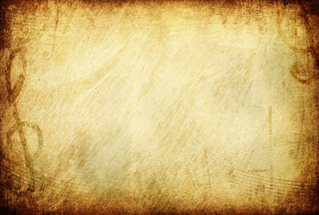 Grunge musical background. With space for text of image.の写真素材