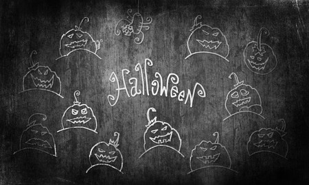 Halloween grunge illustration.の写真素材