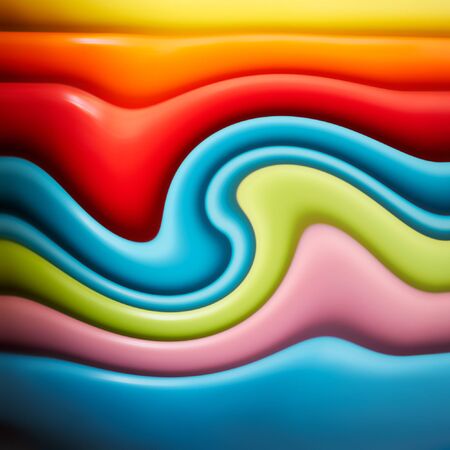 Abstract twirl colorful background.の写真素材