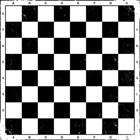 Vintage chess boardのイラスト素材