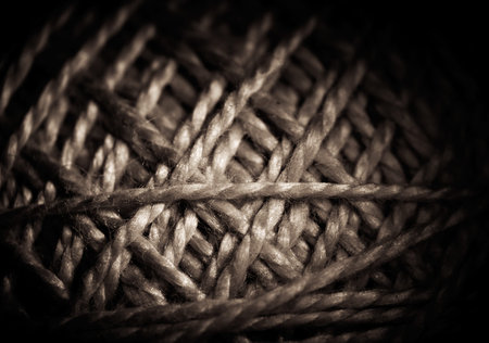 texture of coarse rope