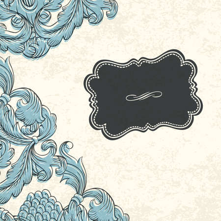 Vintage background with space for text. のイラスト素材