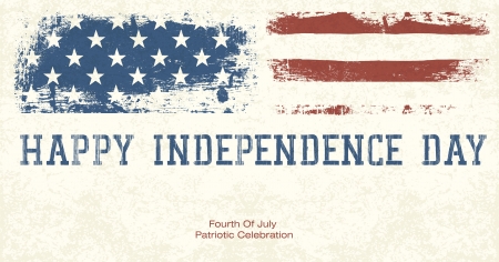 Fourth Of July Patriotic Celebration Background. Vector, EPS10のイラスト素材