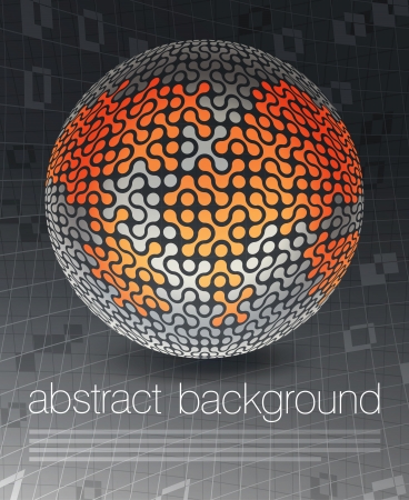 Global business concept poster design, vector illustration, EPS10のイラスト素材
