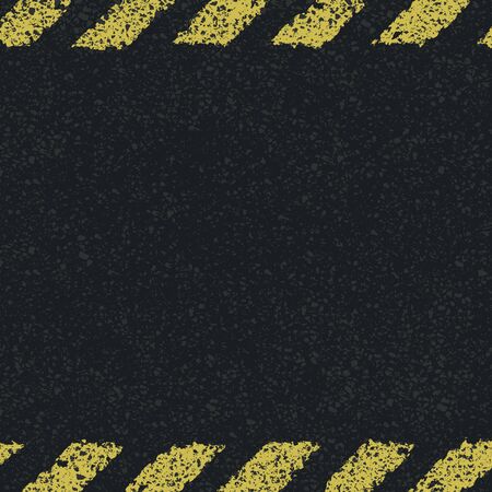 Hazard yellow lines background  のイラスト素材