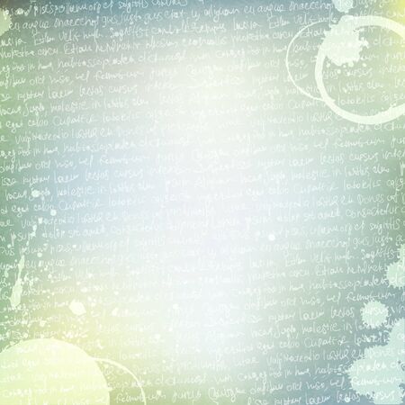 Romantic background with handwritings  Vector, EPS10のイラスト素材
