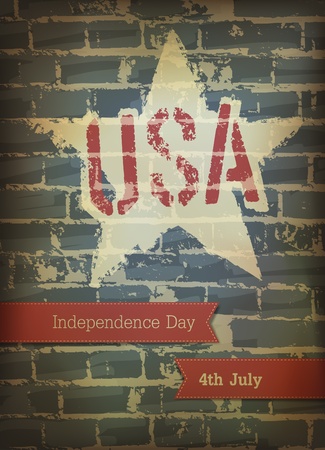 Independence day poster.   のイラスト素材