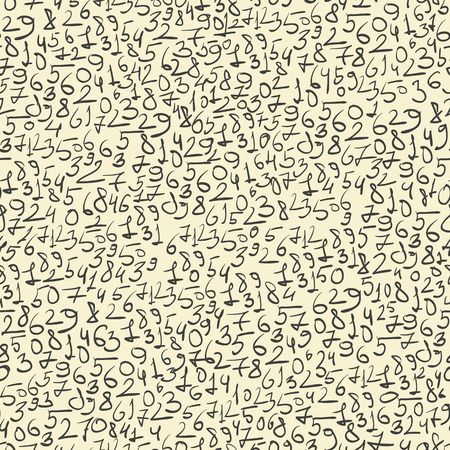 Hand-drawn doodles seamless pattern. Vectorのイラスト素材