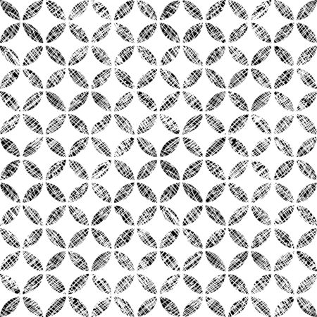 Asian Scale Seamless Pattern Texturedのイラスト素材