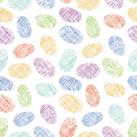 Easter Eggs Seamless Patternのイラスト素材