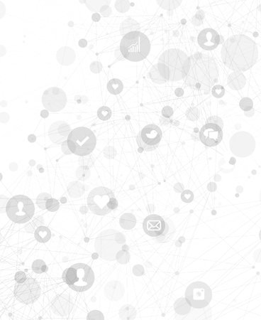 Abstract Communications Backgroundのイラスト素材