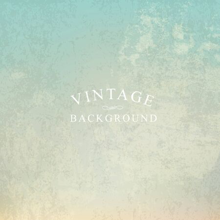 Vintage Pastel Background with Sample Text Templateのイラスト素材
