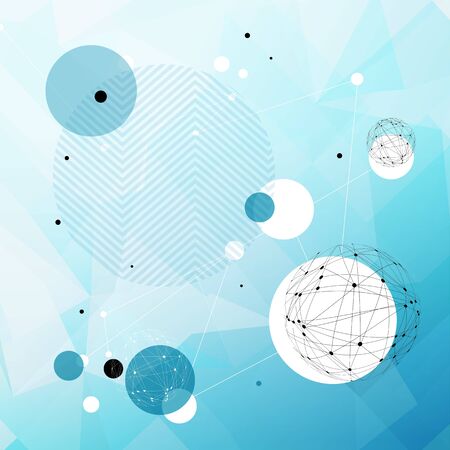 Abstract Technology Background. Good for financial annual cover design, brochures, booklets etc.のイラスト素材