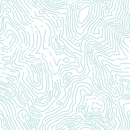 Seamless topographic contour map pattern.のイラスト素材