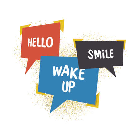 Color bubble with copy-space. Golden dust. Award backgroundのイラスト素材