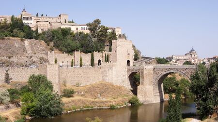 The panoramic view of Toledo in Spainのeditorial素材