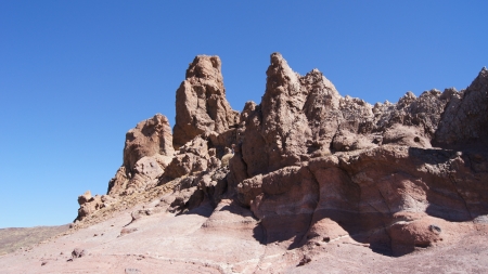 El Teide crater, National park Tenerife, Spainの写真素材