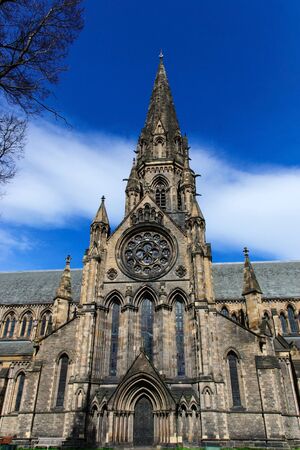 The Cathedral Church of St Mary in Edinburgh, UKの写真素材