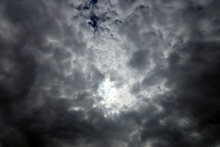 Black smoky backgroundの写真素材