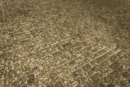 Old pavement textureの写真素材