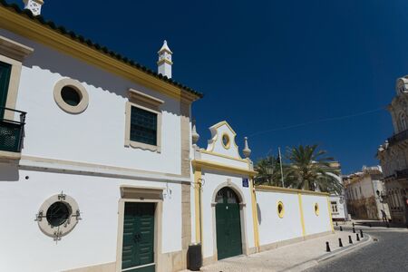 Street in Faro, Region Algarve, Portugal の写真素材