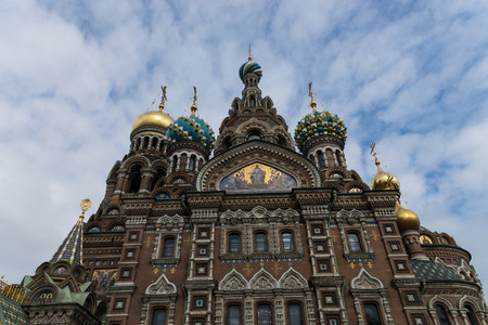 Church of the Savior on Blood, Saint-Petersburg, Russiaの写真素材