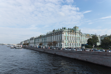 The Hermitage Museum, Petersburg  Is the largest art gallery in Russia and is among the largest art museums in the world のeditorial素材