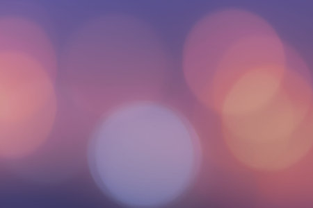 Colorful circles of light abstract background