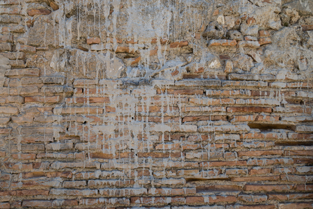 Old brick wall. Grunge textureの写真素材