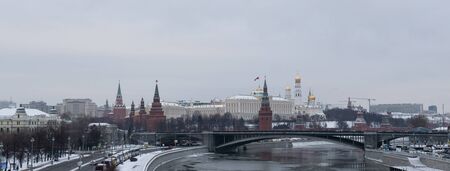 View of Moscow Kremlin - Russiaの写真素材