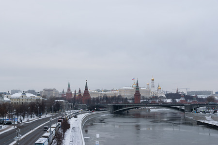 View of Moscow Kremlin - Russiaの写真素材