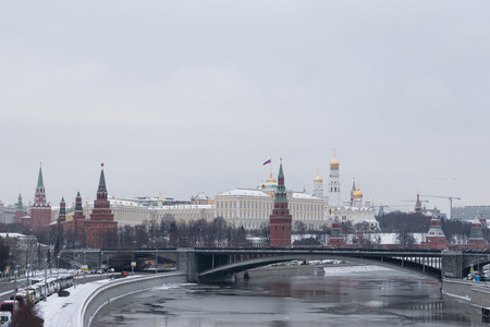 View of Moscow Kremlin - Russiaの写真素材