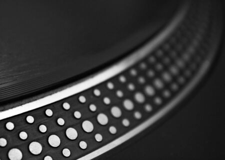 Close Up Turntableの写真素材