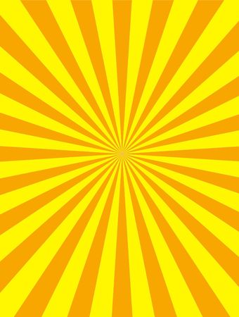 sunset yellow illustrationの写真素材