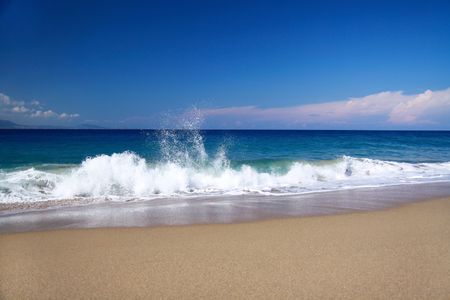 Caribbean beachの写真素材