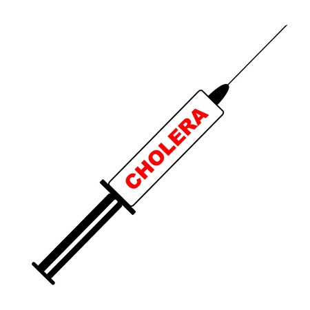 Cholera epidemic comingの写真素材