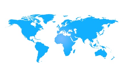 World map illustration の写真素材