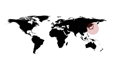 Japan earthquakeの写真素材