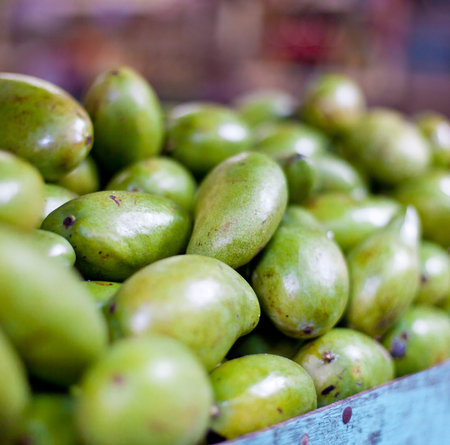 Mango fruit on asian market