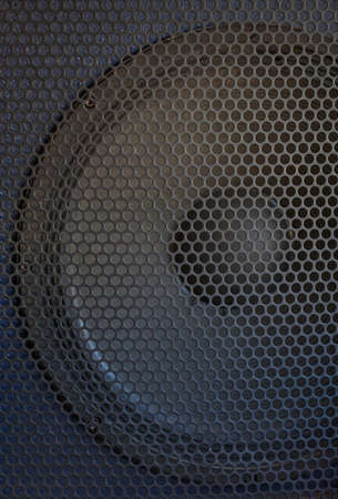 Sound Speaker grill texture. Macro shotの写真素材
