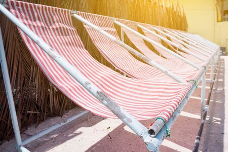 Local Maldivian seats, nobodyの写真素材