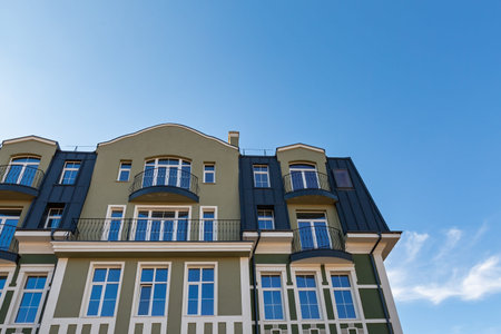 Beautiful resort town Zelenogradsk with german architecture, Kaliningrad region